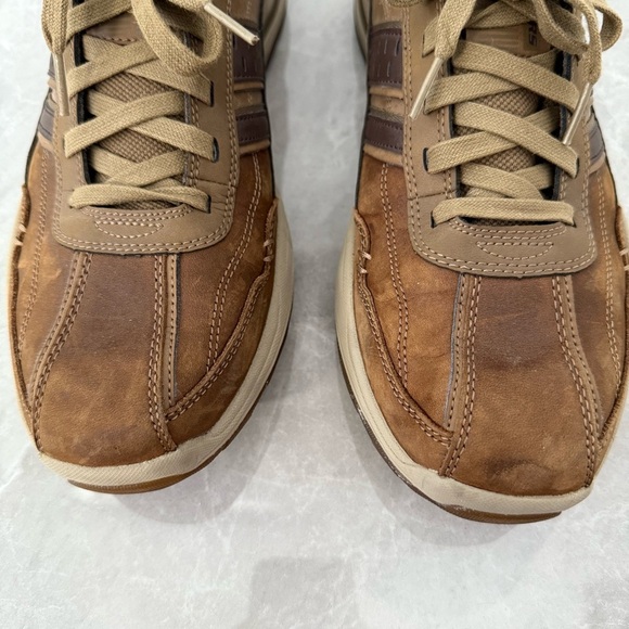 Men’s Skechers Elment Meron Lace Up Classic Fit Memory Foam Shoes Size 10 - Picture 6 of 16